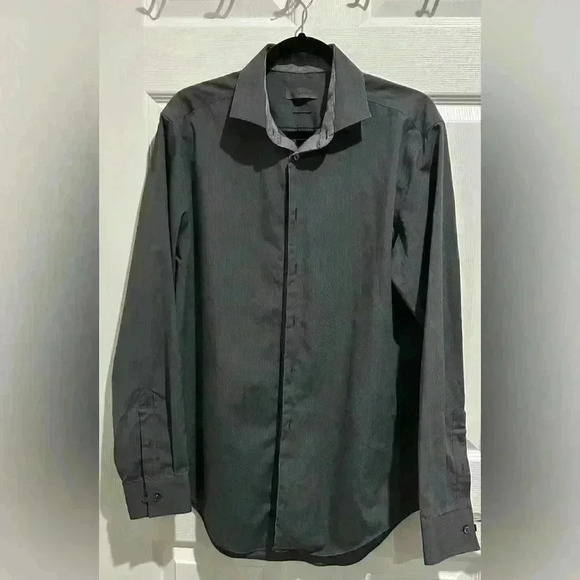 Calvin Klein Other - Calvin Klein Slim‎ Fit Non Iron Dress Shirt Size 16/ 34-35